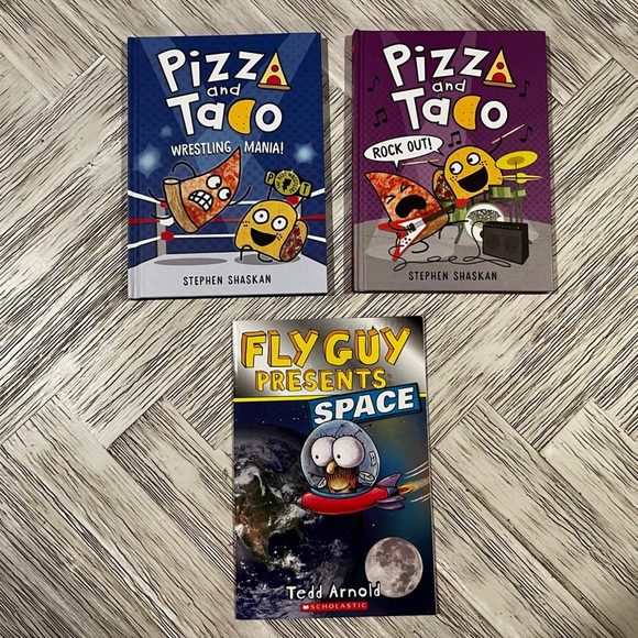 Other - Fly Guy and Pizza and Taco Book Set